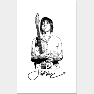 Jeff Beck Guitar 2 Posters and Art